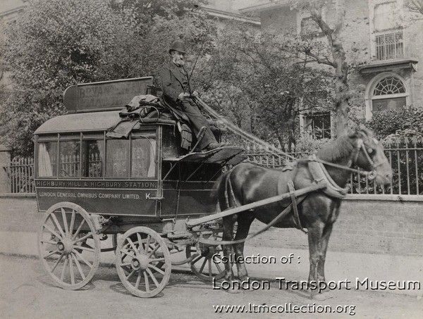 Single Deck Horse Bus